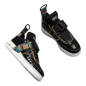 Nike Air Force 1 Utility Bhm QS "Black/Metallic Gold" Men's Shoe